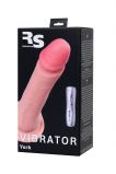 Вибратор RealStick Elite без мошонки, с пультом, 7 режимов вибрации (21, Ø 4.5 см)