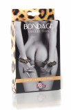 Наручники с мехом BONDAGE леопардовые