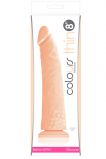 Фаллоимитатор Colours Pleasures - Thick, 20 см силикон