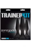 Набор анальных пробок Renegade - Sliders 3pc Kit - Black