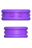 Набор из 2-х эрекцонных колец Max Width Silicone Rings фиолетовые
