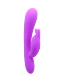 Вибромассажер HOBART Pretty Love с 3-мя ф-циями переминания, G-spot с извивающейся стимуляцией, 7 ф-ций вибрации (19, Ø 3.4 см)