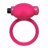 Эрекционное виброколечко Emotions Heartbeat pink  (Ø 3 см)