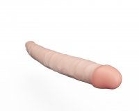 Lovetoy двойной фаллоимитатор из неоскин, 46 см