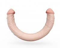 Lovetoy двойной фаллоимитатор из неоскин, 49 см