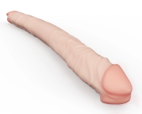 Lovetoy двойной фаллоимитатор из неоскин, 49 см
