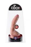 PipeDream King Cock+ Dual Density 10 Фаллоимитатор с мошонкой на присоске телесный 25 см