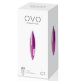 Мини-вибратор Ovo C1, фуксия