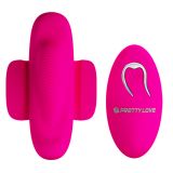 PrettyLove Fairy Boat II вибровкладка в трусики с пультом ДУ, перезаряжаемая, 12 режимов вибрации