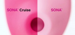 Звуковой массажер клитора Lelo – Sona Cruise розовый