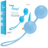 Joyballs Вагинальные шарики Trend голубые матовые (17, Ø 3.7 см)