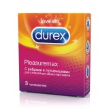 Презервативы Durex N3 Pleasuremax рельефные 3 шт