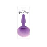 Анальная пробка с фиолетовым заячьим хвостом Bunny Tails - Purple