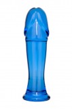 Анальный стимулятор Sexus Glass, синий (13.5, Ø 3.5 см)