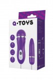 ВИБРОЯЙЦО TOYFA A-TOYS, ABS ПЛАСТИК, ФИОЛЕТОВЫЙ