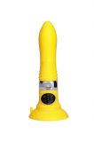 НЕРЕАЛИСТИЧНЫЙ ВИБРАТОР SEXUS FUNNY FIVE, ЖЕЛТЫЙ, 18,5 СМ