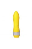 НЕРЕАЛИСТИЧНЫЙ ВИБРАТОР SEXUS FUNNY FIVE, ЖЕЛТЫЙ, 18,5 СМ