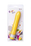 ВИБРАТОР SEXUS FUNNY FIVE, ЖЕЛТЫЙ, 21,5 СМ