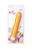ВИБРАТОР SEXUS FUNNY FIVE, ОРАНЖЕВЫЙ, 21,5 СМ