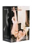 КУКЛА НАДУВНАЯ LILIANA С РЕАЛИСТИЧНОЙ ГОЛОВОЙ, TOYFA DOLLS-X, БЛОНДИНКА, С ДВУМЯ ОТВЕРСТИЯМИ, КИБЕР ВСТАВКА ВАГИНА – АНУС