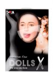 КУКЛА НАДУВНАЯ GABRIELLA С РЕАЛИСТИЧНОЙ ГОЛОВОЙ, БРЮНЕТКА, TOYFA DOLLS-X, С ТРЕМЯ ОТВЕРСТИЯМИ, КИБЕР ВСТАВКА ВАГИНА – АНУС, 160 СМ