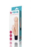 РЕАЛИСТИЧНЫЙ ВИБРАТОР TOYFA A-TOYS MULTI-SPEED (14, Ø 3 см)