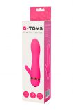 СТИМУЛЯТОР ТОЧКИ G TOYFA A-TOYS, СИЛИКОН, РОЗОВЫЙ (15, Ø 3.2 см)