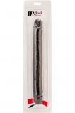 ДВУСТОРОННИЙ ФАЛЛОИМИТАТОР TOYFA BLACK&RED, ЧЁРНЫЙ, 31 СМ