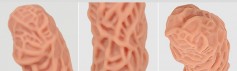 Насадка на фаллос с рельефными складочками, Extreme Sleeve №12, размер М (14.5, Ø 4.6 см)