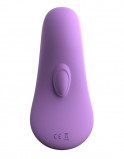 Компактный вибростимулятор с пультом ДУ Fantasy For Her Remote Silicone Please-Her