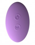 Компактный вибростимулятор с пультом ДУ Fantasy For Her Remote Silicone Please-Her