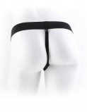 Фаллопротез  Fetish Fantasy Series 9 Vibrating Hollow Strap-On with Balls, 24 см