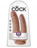 PipeDream King Cock Double Penetrator Фаллоимитатор реалистик двойной на присоске загорелый
