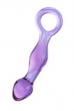 АНАЛЬНЫЙ ФАЛЛОИМИТАТОР SEXUS GLASS С КОЛЬЦОМ, СТЕКЛЯННЫЙ, 16,5х3,5 СМ