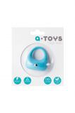 ЭРЕКЦИОННОЕ КОЛЬЦО НА ПЕНИС TOYFA A-TOYS, СИЛИКОН, ГОЛУБОЙ, Ø5,2 СМ