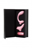 НЕРЕАЛИСТИЧНЫЙ ВИБРАТОР LE STELLE PERKS SERIES EX-3, СИЛИКОН, РОЗОВЫЙ, 18 СМ