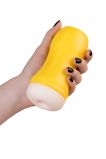 МАСТУРБАТОР ПОПА TOYFA A-TOYS ЖЕЛТЫЙ/ТЕЛЕСНЫЙ