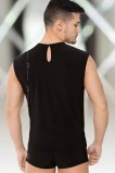 SHIRT AND SHORTS - МАЙКА И ШОРТЫ МУЖСКИЕ ЧЕРНО-БЕЛЫЕ-XL