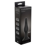 Анальная пробка Slim Anal Plug Large Dark Grey (12.5, Ø 3.1 см)
