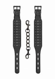 Браслеты на ноги Ouch! Skulls and Bones Black Spikes
