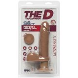 Вибростимулятор-реалистик The D™ - Perfect D Vibrating 7 - Caramel (17.8, Ø 4.5 см)