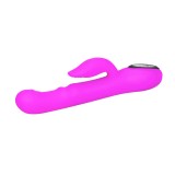 INTIMATE вибромассажер -ротатор с клиторальным стимулятором водонепронецаемый (24, Ø 3 см)