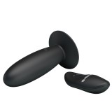 PrettyLove Remote Control Vibrating Plug Анальная пробка с вибрацией и с пультом ДУ (10.5, Ø 3.5 см)