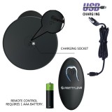 PrettyLove Remote Control Vibrating Plug Анальная пробка с вибрацией и с пультом ДУ (10.5, Ø 3.5 см)