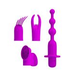 Набор вибростимуляторов: 4 шт PrettyLove JoyCollection 4 in 1