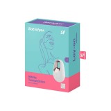 Мини вибромассажер Satisfyer White Temptation (9.2, Ø 6 см)