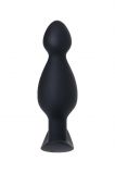 АНАЛЬНАЯ ПРОБКА A-TOYS BY TOYFA РАЗМЕРА M, СИЛИКОН, ЧЕРНАЯ (11.5 , Ø 3.5 см)