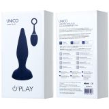 Анальная вибровтулка O'Play Unico с пультом ДУ (13.5, Ø 3.4 см)