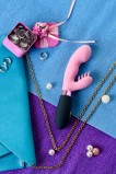 МАССАЖЕР 3 В 1 EROMANTICA ORNELLA, РОЗОВЫЙ, СИЛИКОН, 21,5 СМ