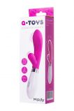 ВИБРАТОР С КЛИТОРАЛЬНЫМ СТИМУЛЯТОРОМ TOYFA A-TOYS MADY (20.4, Ø 3.1 см)